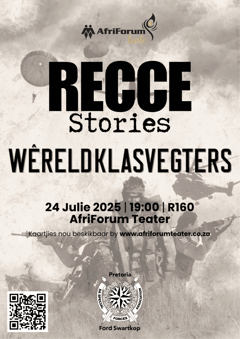 Recce-stories: Wêreldklasvegters