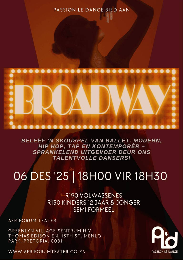 Passion le Dance bied aan: Broadway