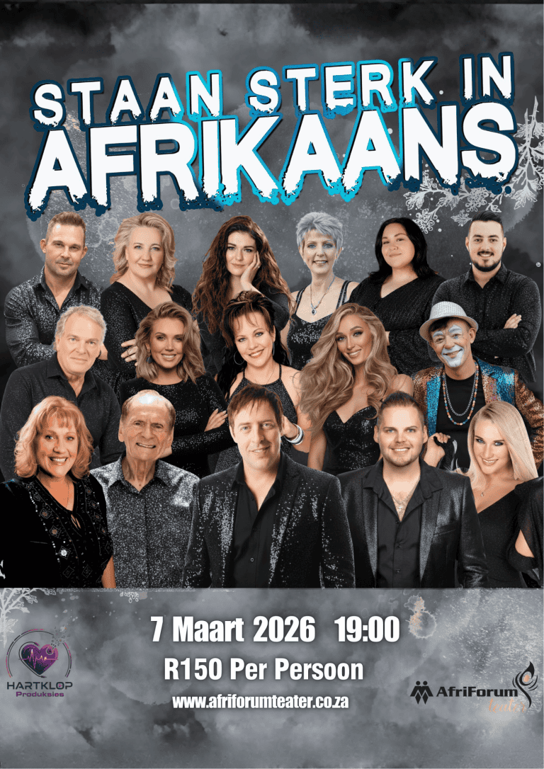 Staan sterk in Afrikaans 2026