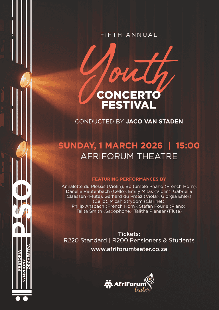 Pretoria Symphony Orchestra – Fifth annual Youth Concerto Festival