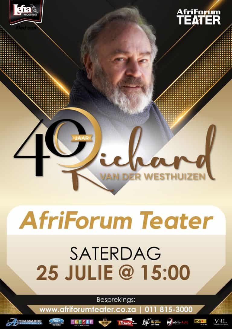 Richard van der Westhuizen – 40