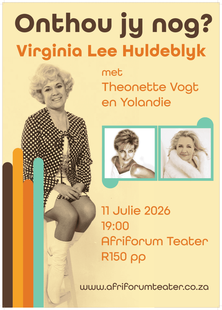 Onthou jy nog? Virginia Lee-huldeblyk, met Theonette Vogt en Yolandie