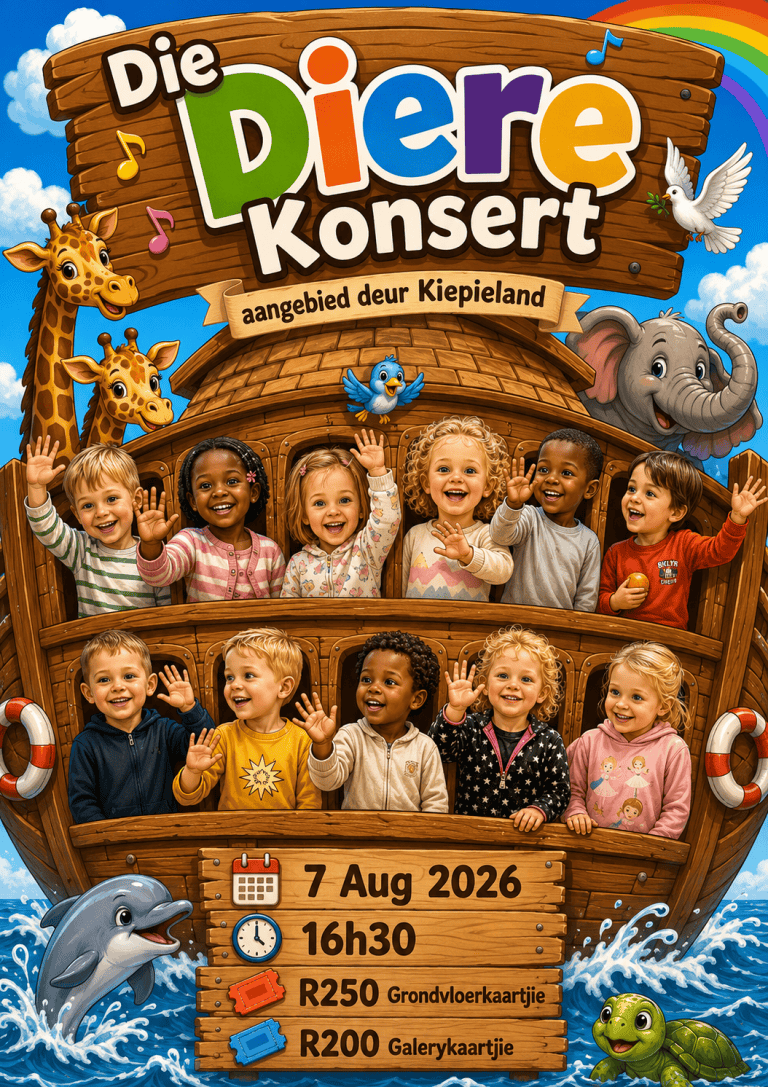 Kiepieland Kleuterskool bied aan: Die dierekonsert