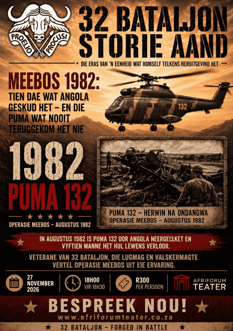 32 Bataljon-storieaand – Meebos 1982 PUMA 132