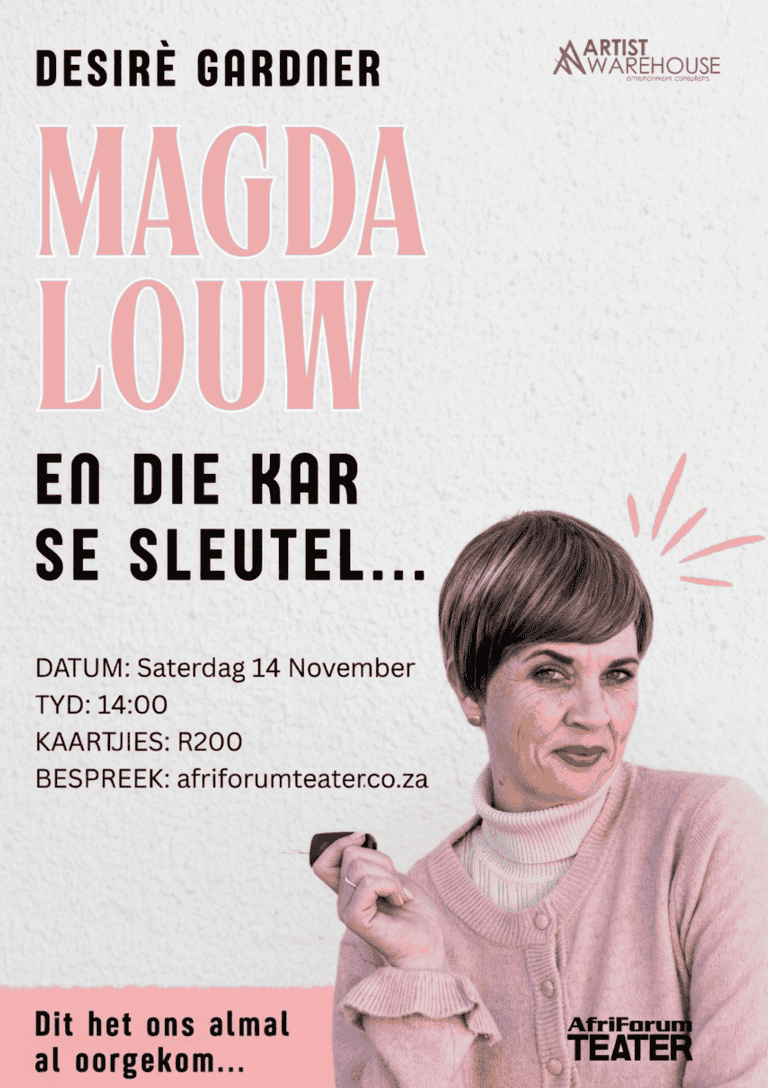 Magda Louw en haar kar se sleutel …
