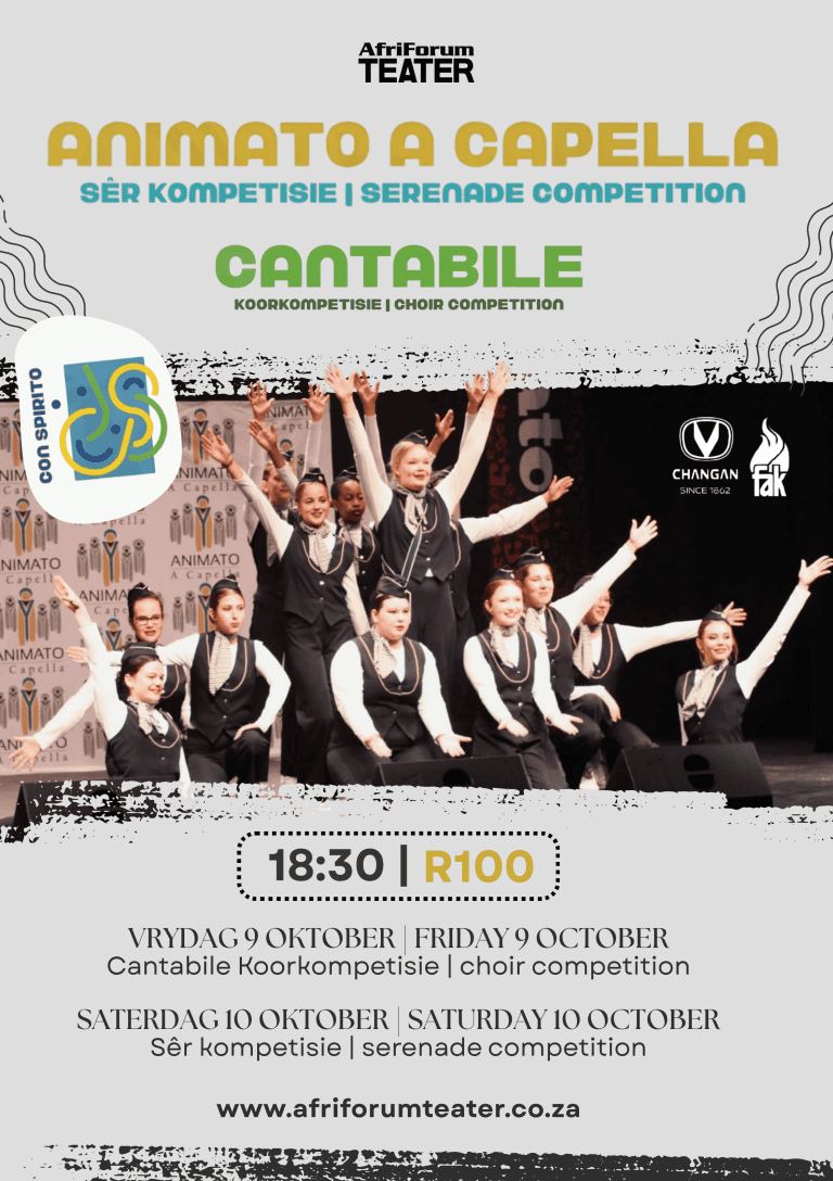 Con Spirito – Animato A Capella-sêrkompetisie en Cantabile-koorkompetisie se finaal